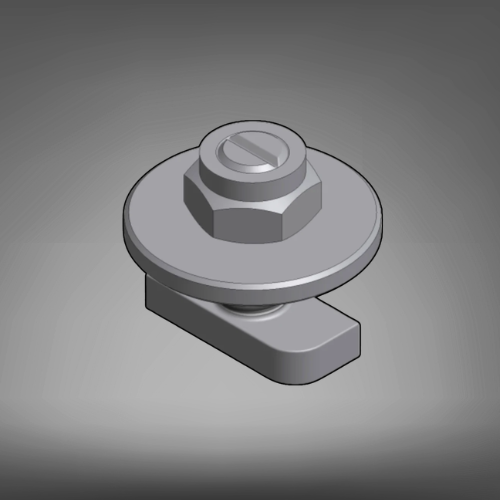 Van Der Valk SS Hammerhead Bolt M8x20mm + Lock Nut