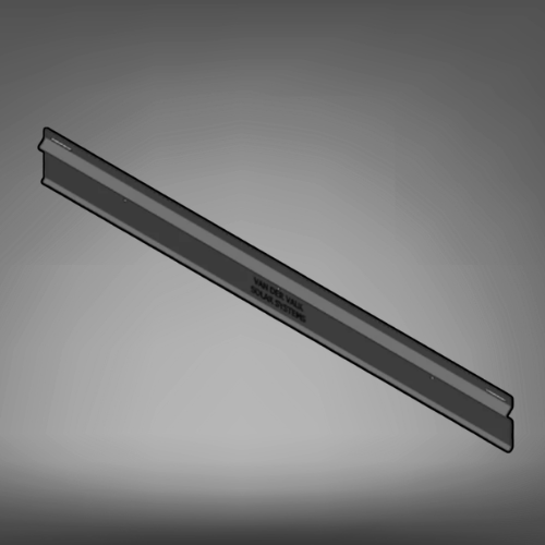 Van Der Valk Galv Back Panel ValkPro+ L1780mm