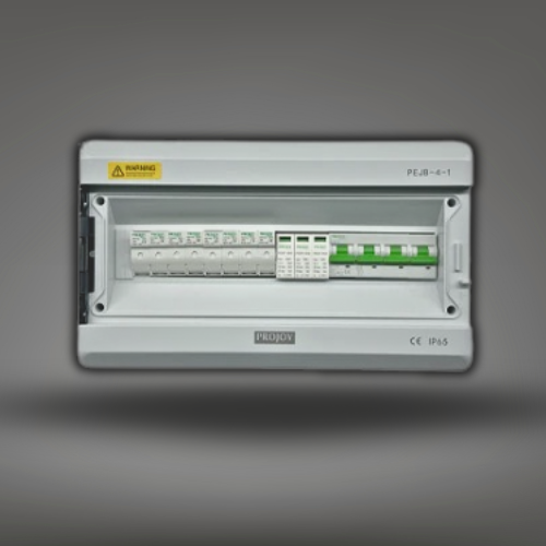 Projoy DC Junction Box - Four String Input with MC4 Connectors