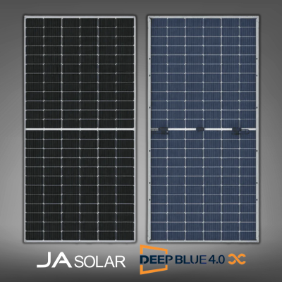 605W JA Solar N-Type | Bifacial Double Glass Solar Panel | Half-Cell