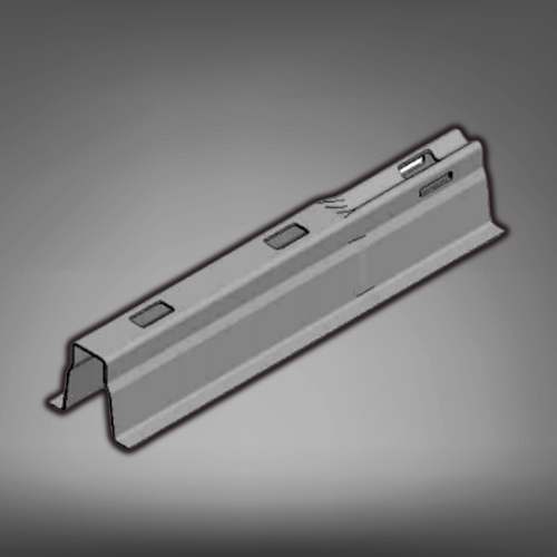 Van Der Valk Galv Roof Carrier L=2400x1.5mm + Coupling 87mm