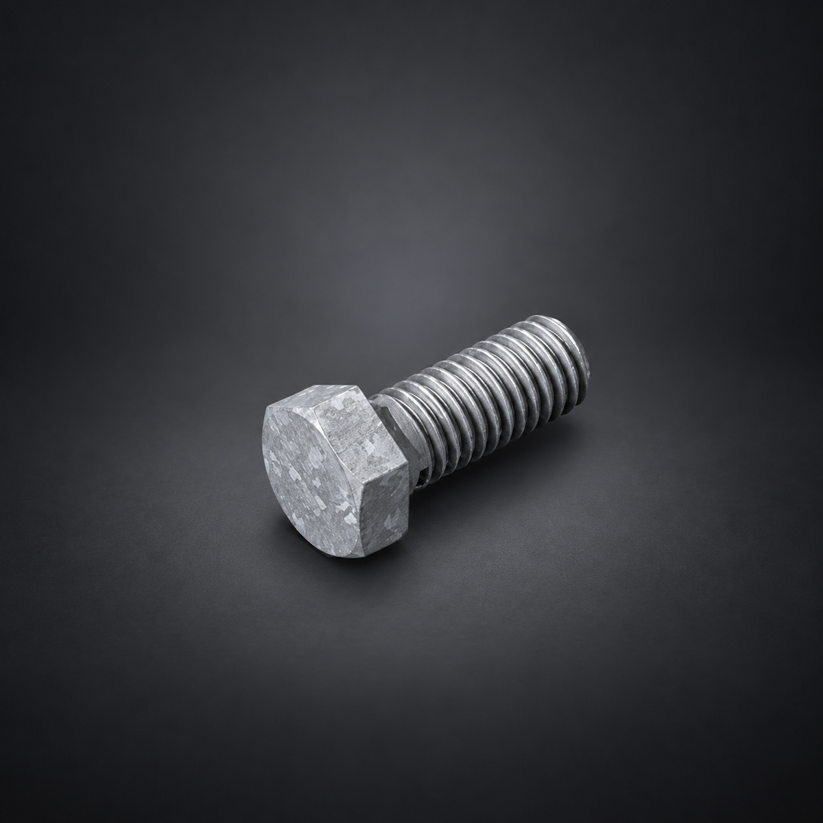 Solarport M16 X 30 Hex Head Bolts on a dark studio background