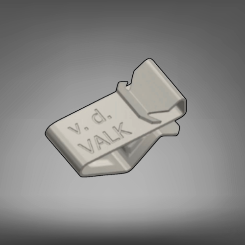 Van Der Valk Stainless Steel Cable Clamp - Small