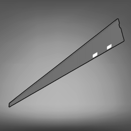 Van Der Valk Galv Side Plate ValkPro+ P10° (Left)