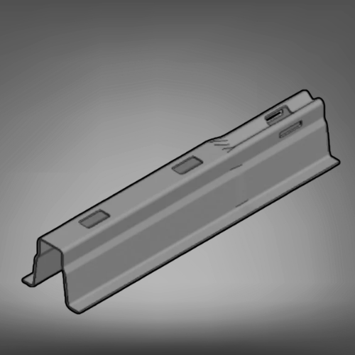 Van Der Valk Galv Roof Carrier 2300x1.5mm