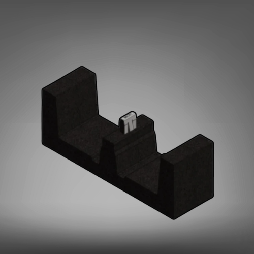 Van Der Valk Rubber Tile Carrier - Click - ValkPro+ PVC