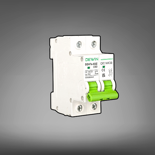 DEWIN DC MCB, 2P 63A 1000V