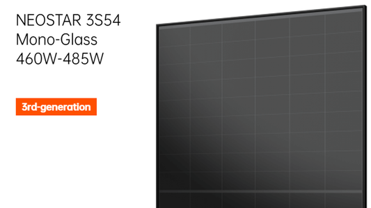 465W Aiko Neostar 2S N-Type ABC, 54 Cell, Mono Glass | All Black, Gen 2 | Cell-Level optimisation | Micro-crack resistant