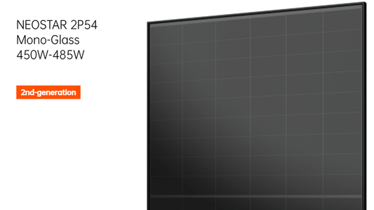 450W AIKO Neostar N-Type ABC | Mono Glass | All Black | Gen 2  | Cell-Level optimisation | Micro-crack resistant