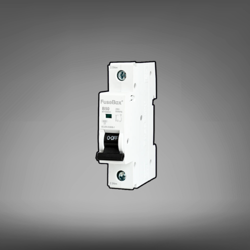 50A B CURVE MCB 6kA 1P
