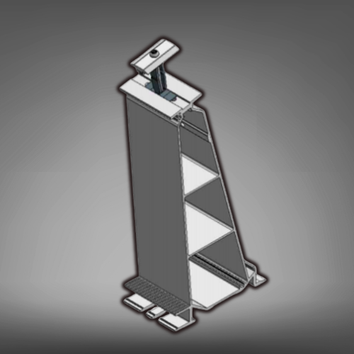 Van Der Valk Aluminium Rear Foot ValkPro+ P10° Middle