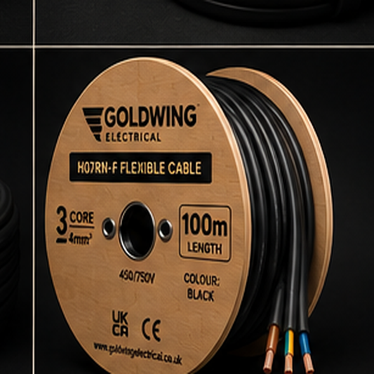 Goldwing H07RN-F 4mm² 3 core 100m full-frame product image