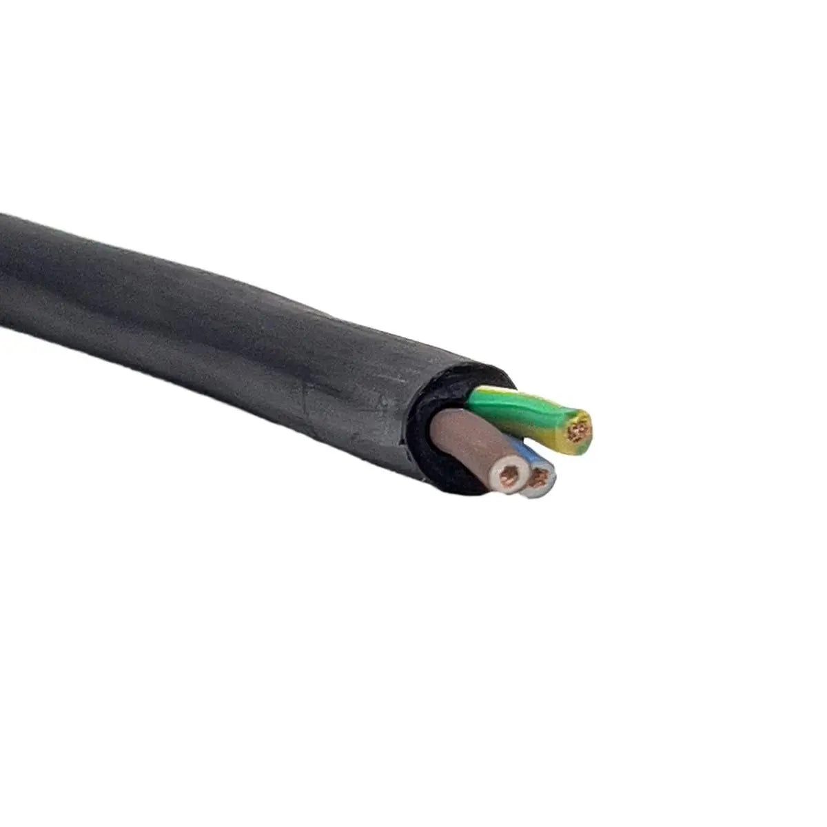 Helukabel NYY-J 3 Core 4mm², Black AC Cable 0.6/1kV Inverter Cable