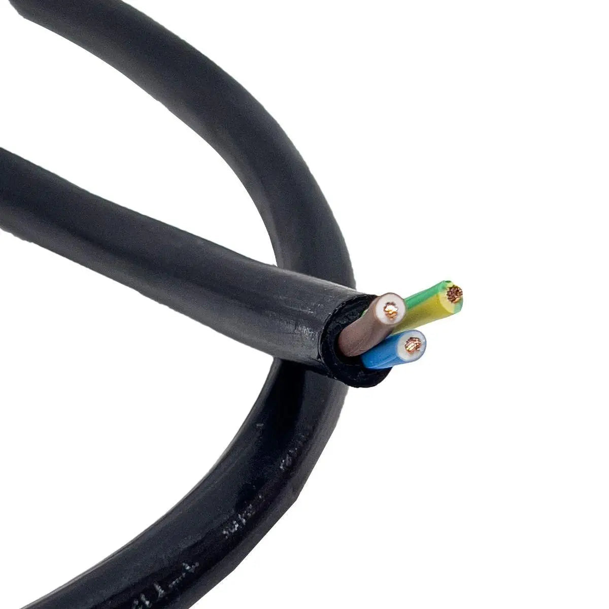 Helukabel NYY-J 3 Core 6mm², Black AC Cable 0.6/1kV
