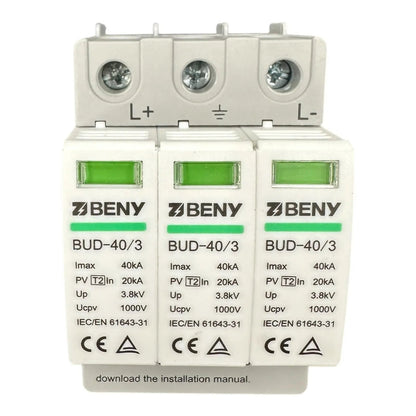 Surge Protection Device Type 2 Solar Panel 1000V DC Voltacon