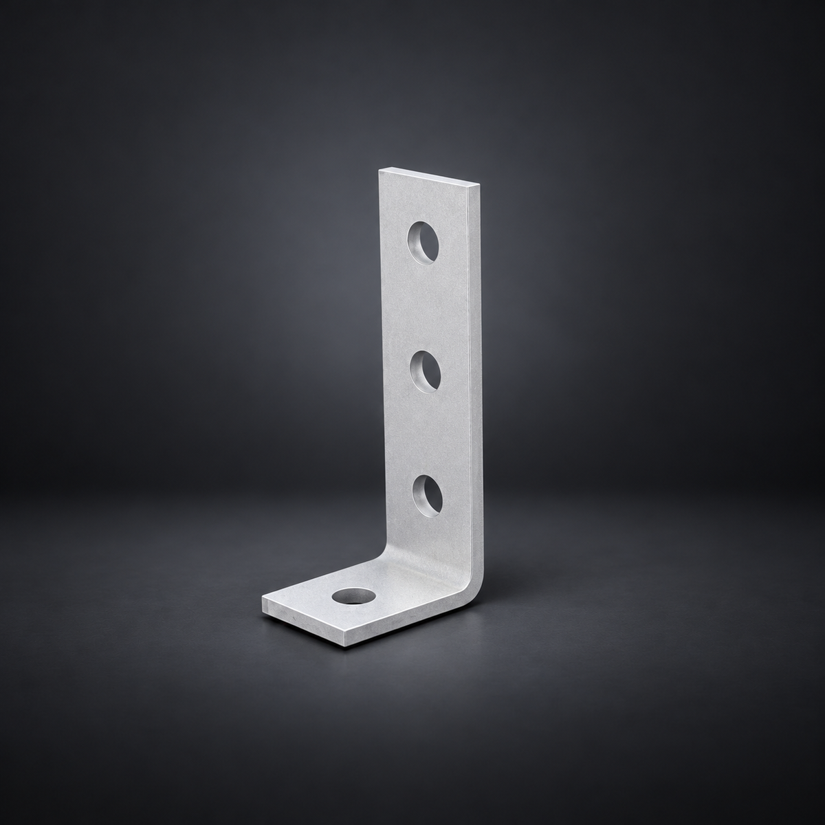 Solarport GM Ballast Base Bracket on a dark studio background